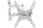 Кронштейн для телевизора Kromax TECHNO-5 белый, 15"-55" макс. 35 кг, настенный, поворот и наклон