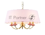 Люстра Ambrella light LH75021/5 GD/PI золото/розовый E14/5 max 40W D550*730
