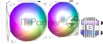 Система охлаждения Zalman CPU Liquid Cooler 240мм, белый