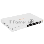 Коммутатор HPE Aruba IOn 1930 24G 4SFP+, 24×1 Гбит/с + 4×10 Гбит/с SFP+, управляемый