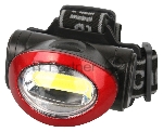Фонарь налобный Camelion LED5382 черный/красный 3Вт лам.:светодиод. AAAx3 (13366)