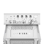 Компьютерный корпус без блока питания Case Corsair 5000T, Midi-Tower, TG, no fan, 4xUSB-A 3.2, 1xUSB 3.2 Type-C, E-ATX, ATX, mATX, mITX White