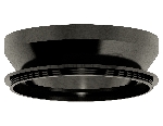 Насадка для корпуса светильника N8902 PBK черный полированный D85*H30mm Out25mm GX53