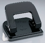 Дырокол Kw-Trio Typical Smart 09120BLCK макс.:16лист. с линейкой черный