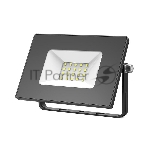 Прожектор светодиодный Gauss LED 20W IP65 6500К черный 1/16