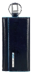 Ключница Piquadro Blue Square PC1397B2/BLU2 синий натур.кожа