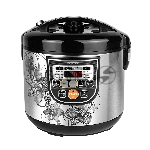 Мультиварка Centek CT-1498 Ceramic черный, сталь 700 Вт, 5.0л, КЕРАМИЧЕСКОЕ ПОКРЫТИЕ ЧАШИ, 10 пр-м.