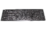 Жировой фильтр для вытяжек Konigin Flatbox 60 157х542мм чёрный
