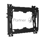 Кронштейн LE'STER LST-301.02 ТВ 10"- 55" vesa 200x200, черный, наклон