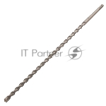 Бур по бетону Denzel двойная спираль, Cobalt W-tip, 14x460 мм, SDS PLUS