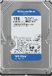 Жесткий диск HDD WD Blue 1Tb 5400rpm SATA 64Mb 3.5"