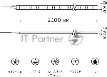 Лента светодиодная Basic Gauss 12V 9,6W/m 624lm/m 4000K IP20 LED 2m 1/100