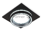 Светильник встраиваемый TU5230 BK черный IP20 GX70 D150*150*52