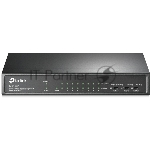 Коммутатор 9-port 10/100Mbps unmanaged switch with 8 PoE+ ports, compliant with 802.3af/at PoE, 65W PoE budget, support 250m Extend Mode, Priority mode and Isolation mode, desktop mount, plug and play.