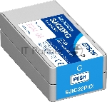 Картридж струйный SJIC22P голубой для Epson C3500