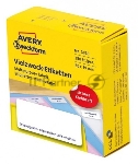 Этикетки самоклеящиеся Avery Zweckform 3833 50x19 мм, 250 шт, универсальная, 70 г/м2, белый (упак.:1рул)