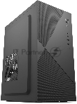 Компьютерный корпус с блоком питания 450Вт. Case Forza mATX, 450W, 2xUSB 2.0, Black, w/o FAN, 8 см fan PSU, power cord
