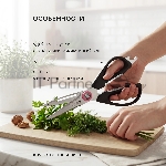 Ножницы кухонные Rondell Craft RD-1856 228мм реж.ч.84мм черный, вид 13