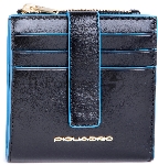 Картхолдер Piquadro Blue Square PP6843B2R/N черный, натуральная кожа, вид 12
