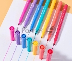 Фломастеры Deli EC173 Colorwow круг. Вентилируемый стираемые 8цв., вид 3