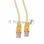 Патч-корд FTP Cablexpert cat.6, 5м, литой, многожильный, желтый