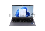 Ноутбук Irbis 14NBP3004 14" FHD (1920x1080) IPS 300cd,Core i7-1255U,16Gb DDR4-3200(1),512Gb SSD,Wi-Fi 6+BT 5,5300mAh,Metal case,Kbd Backlit,Type-C PD charger,FPS,TPM 2.0,1.55kg,Grey,3y warranty,Win 11Pro