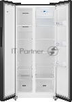 Холодильник Weissgauff WSBS 500 Inverter NoFrost Black двухкамерный 270/180л морозилка слева, No Frost, Side by Side, вид 11