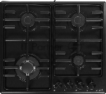 Газовая варочная панель Vitek VGH 6410W MBK черный матовый