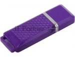 Флешка USB Smartbuy Quartz Violet (SB8GbQZ-V), 8Gb, USB 2.0, R/W 15/5, фиолетовый
