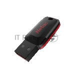 Флешка USB R/W Netac 128Gb U197 NT03U197N-128G-20BK USB 2.0 черный/красный