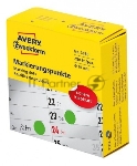 Этикетки самоклеящися Avery Zweckform 3855 19 мм, 250 шт, универсальная, 70 г/м2, зеленый (упак.:1рул)