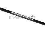Трековый линейный светильник Ambrella light GL8075 BK черный IP20 9W 3000-6000K 220V 24° 220x25x41