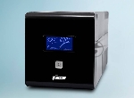 Источник бесперебойного питания PowerMan Smart Sine 1000 черный (Pure Sine Wave/LCD Display/USB/Software/RJ11/45)