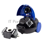 Пылесос с мешком Centek CT-2518 синий/черный