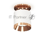 Светильник Ambrella Light XS7401141 SWH/PPG белый песок/золото розовое полированное MR16 GU5.3 (N7930, C7401, N7035)