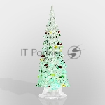 Фигура светодиод. Neon-night "Елочка" (батарейки 3хAG13 в компл.) 1 LED 20 см RGb 4.5B IP20