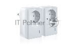 Сетевой адаптер TP-Link TL-PA4010PKIT AV600 Powerline Adapter with AC Pass Through Starter Kit, Ultra Compact Size, 500Mbps Powerline Datarate, 10/100Mbps Fast Ethernet, HomePlug AV, Green Powerline, Plug and Play, вид 8