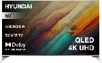Телевизор Hyundai 50" H-LED50QBU7500 черный Qled UHD 60Hz Smart TV