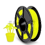 Филамент NVPRINT TPU Yellow для 3D печати диаметр 1.75мм  длина 165 метров  масса 0,5 кг