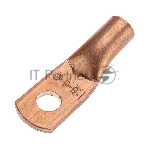 Наконечник медный Rexant ТМ 16-6-6 (16 мм² - Ø6 мм) (в упак. 100 шт.)