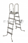 Лестница для бассейнов 132 см  Bestway 58337