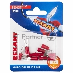 Наконечник вилочный Rexant изолированный, 3.2 мм, 0.5-1.5 мм², НВи 1.5-3/НВи 1,25-3/SV1.25-3, красный, в упак. 10 шт.