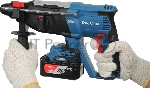 Перфоратор DongCheng DCZC02-26, SDS-plus, 18 В, 3.1 Дж, от аккумулятора, вид 3