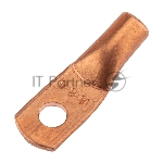 Наконечник медный Rexant ТМ 16-6-6 (16 мм² - Ø6 мм) (в упак. 5 шт.)