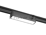 Светильник трековый светодиодный GV1443 BK черный IP20 5W 4200K 48V 122x26x24