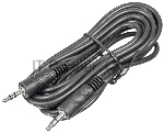 Кабель соединительный аудио-видео Buro Jack 3.5 (m)/Jack 3.5 (m) 1м. черный