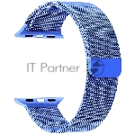 Ремешок из нержавеющей стали Lyambda Capella для Apple Watch 38/40 mm DS-APM02-40-BL Blue