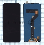 Дисплей для Tecno Spark 7 черный
