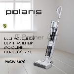 Пылесос вертикальный моющий Polaris PVCW 6070 белый, питание от аккумулятора, 135 Вт, уборка влажная/сухая, пылесборник 0.2 л, вид 24