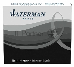 Картридж Waterman International 52011 (S0110940) черный чернила для ручек перьевых (6шт)